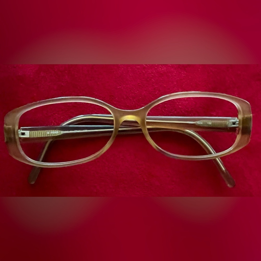 Fendi Mink Eyeglass Frame Made in Italy F568 54-15-135